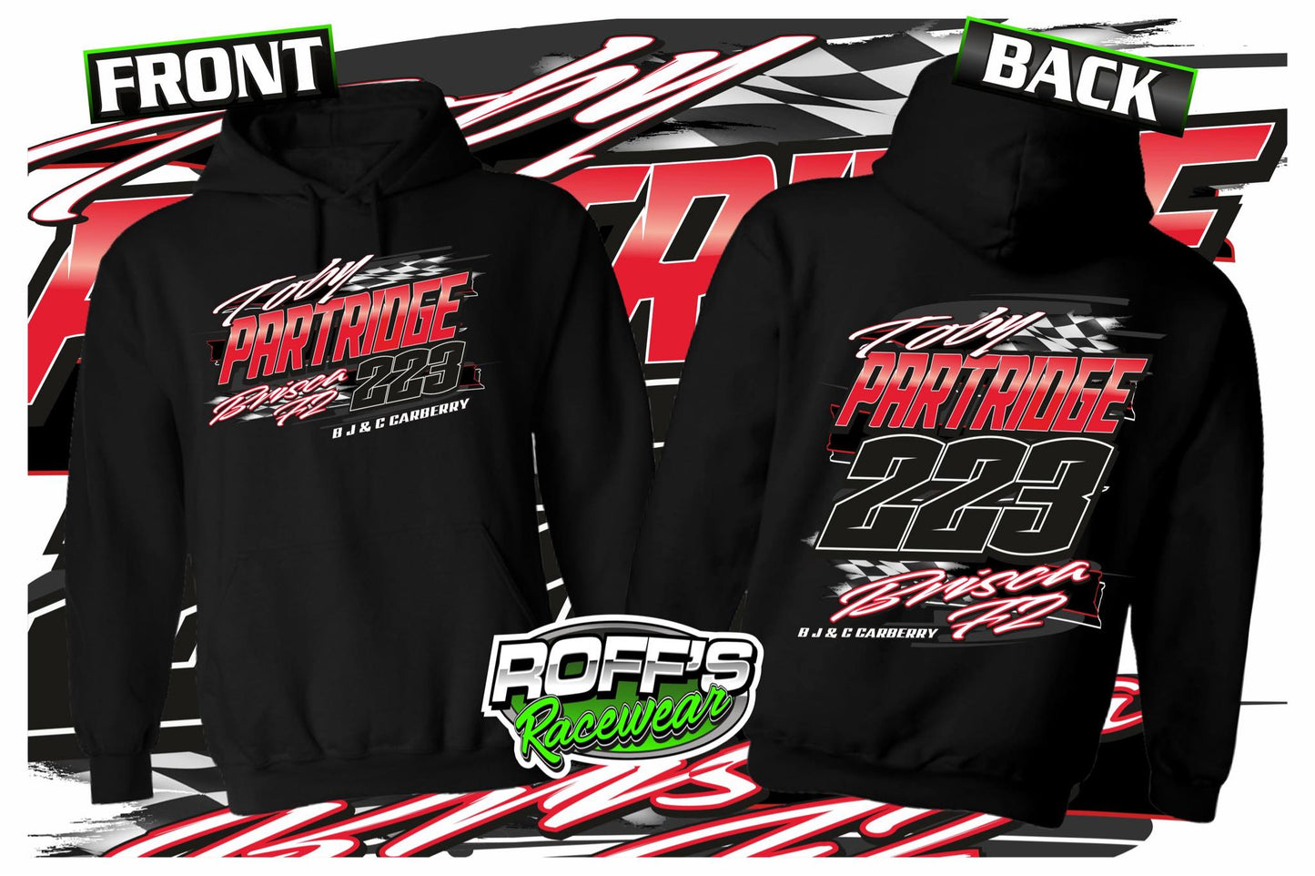 #223 Toby Partridge Kids Hoodies