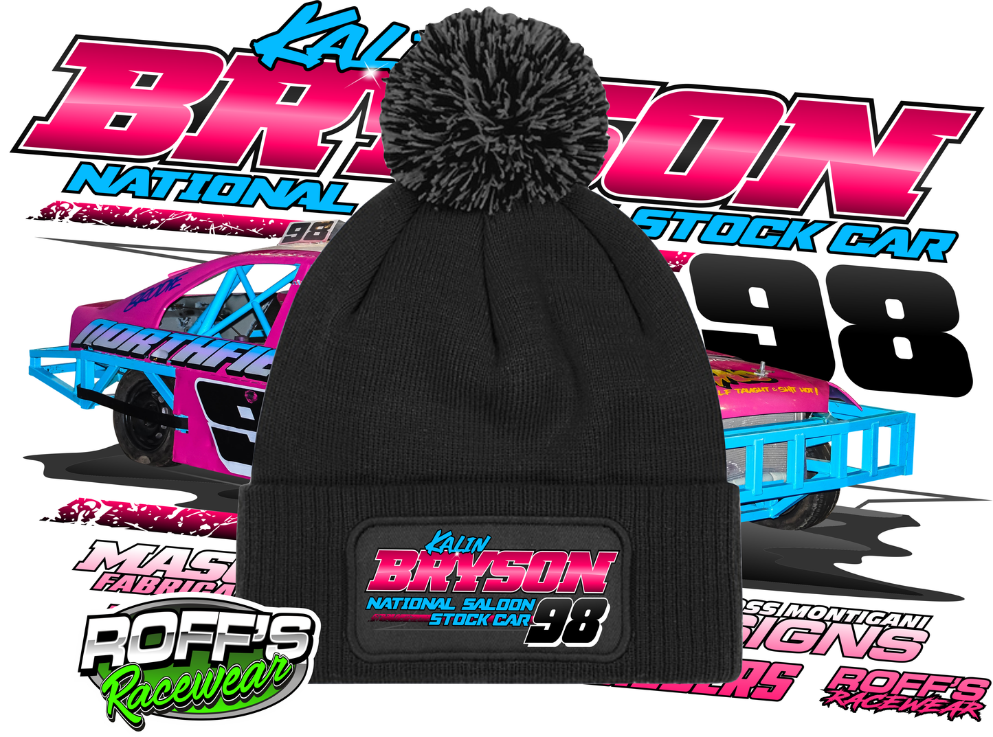 #98 Kalin Bryson Bobble Hat