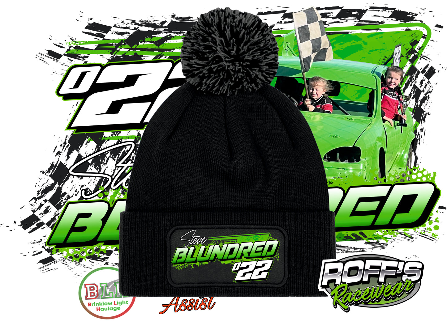 #022 Steve Blundred Bobble Hat