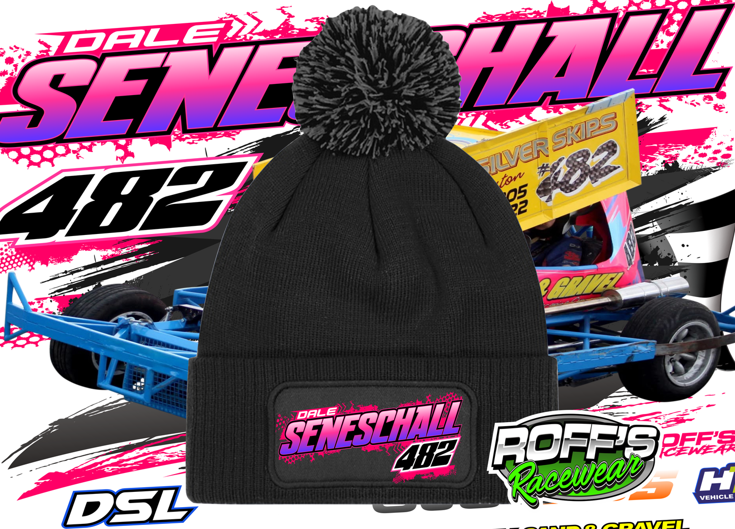 #482 Dale Seneschall Bobble Hat