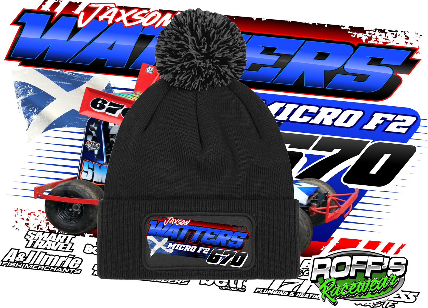 #670 Jaxson Watters Bobble Hat