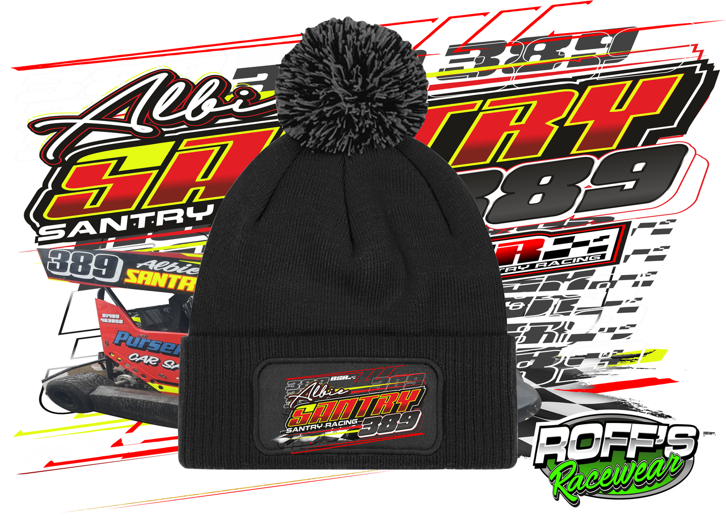 #389 Albie Santry Bobble Hat