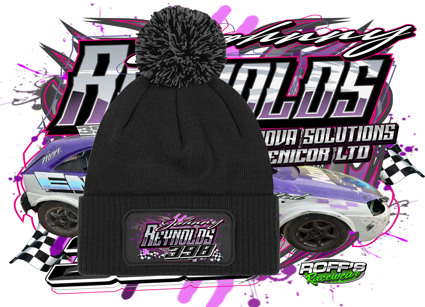 #398 Johnny Reynolds Bobble Hat