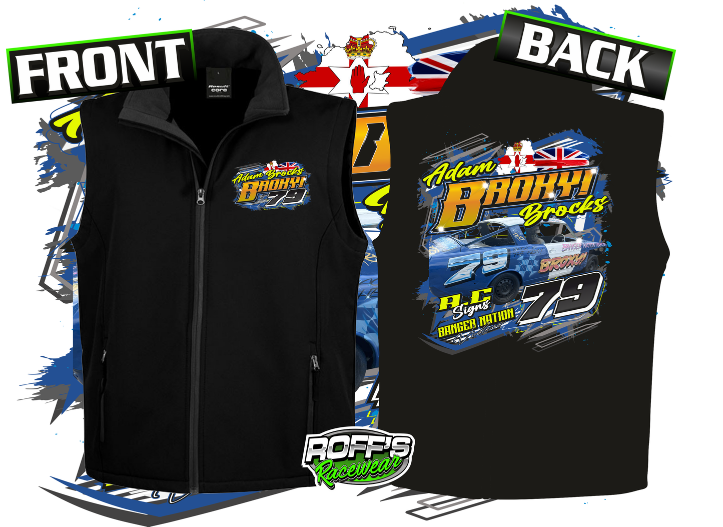 #79 Adam "Broxy" Brocks Adult Bodywarmer