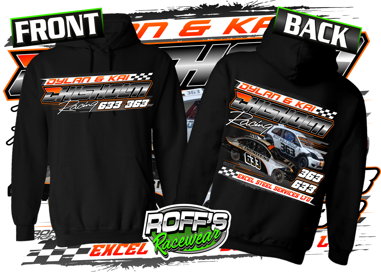 #363 / 633 Dylan & Kai Chisholm Kids Hoodies
