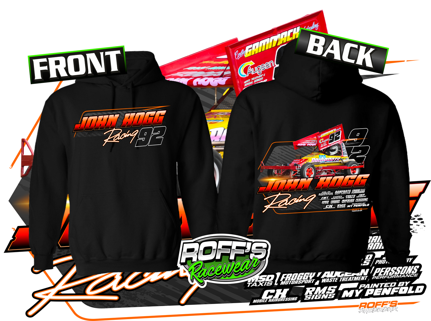 #92 John Hogg Adult Hoodies