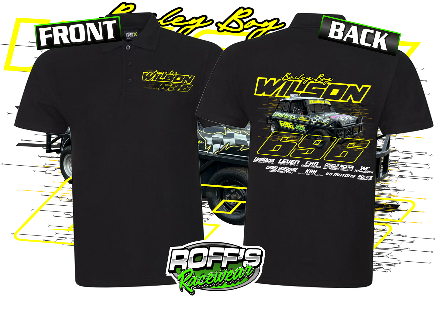 #696 Bailey Boy Wilson Kids Polo