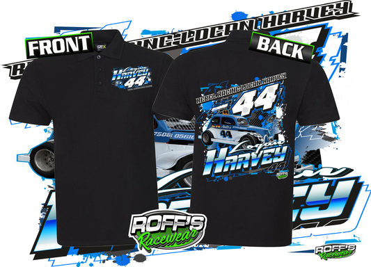 #44 Logan Harvey Adult Polos