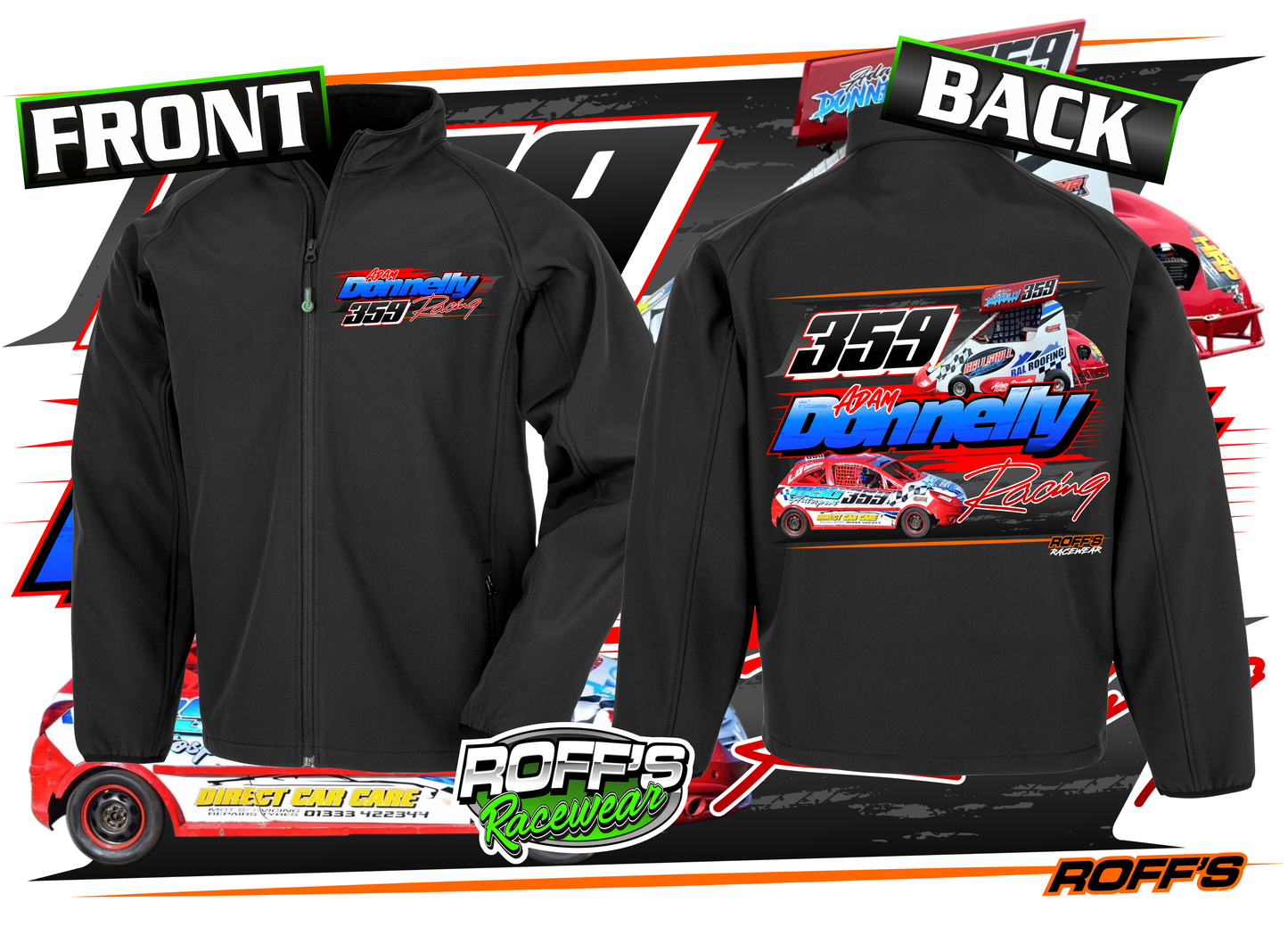 #359 Adam Donnelly Adult Softshell Jacket