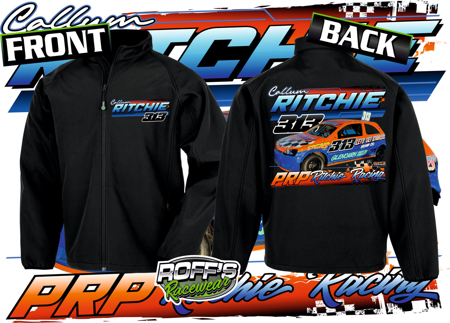 #313 Callum Ritchie Adult Softshell Jacket