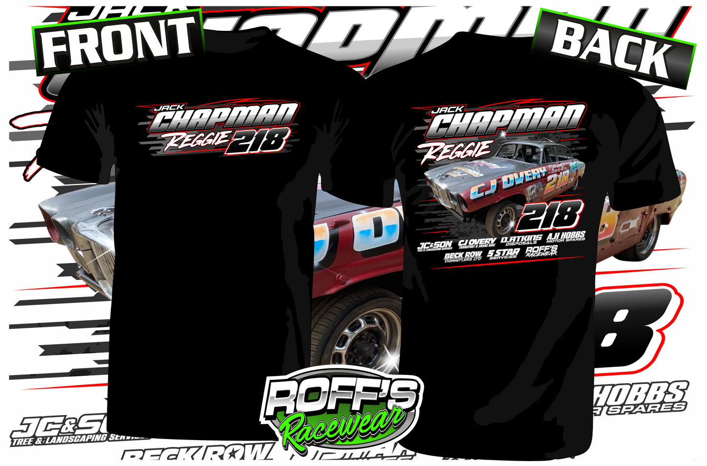 #218 Jack Chapman Reggie Adult T-Shirts