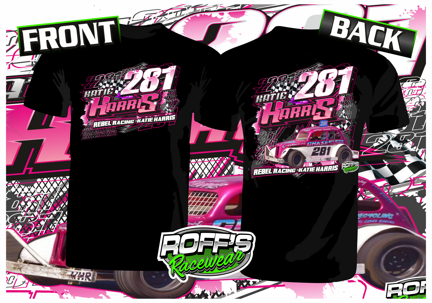 #281 Katie Harris Adult T-Shirts
