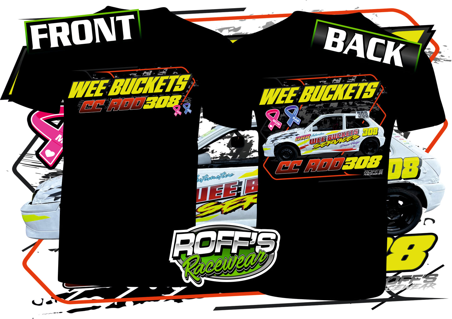 #308 Wee Buckets Kids T-Shirts