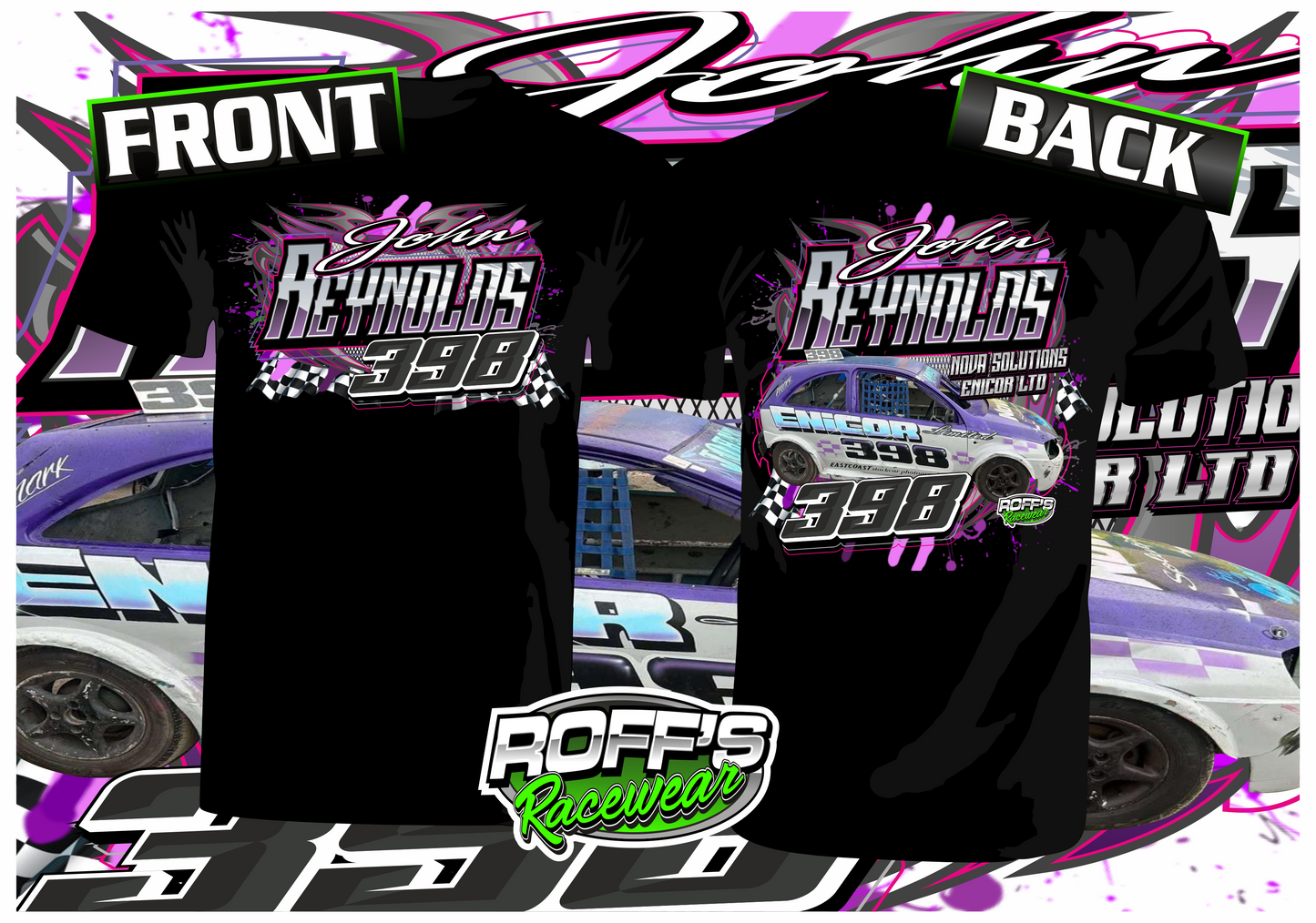 #398 Johnny Reynolds Kids T-Shirts