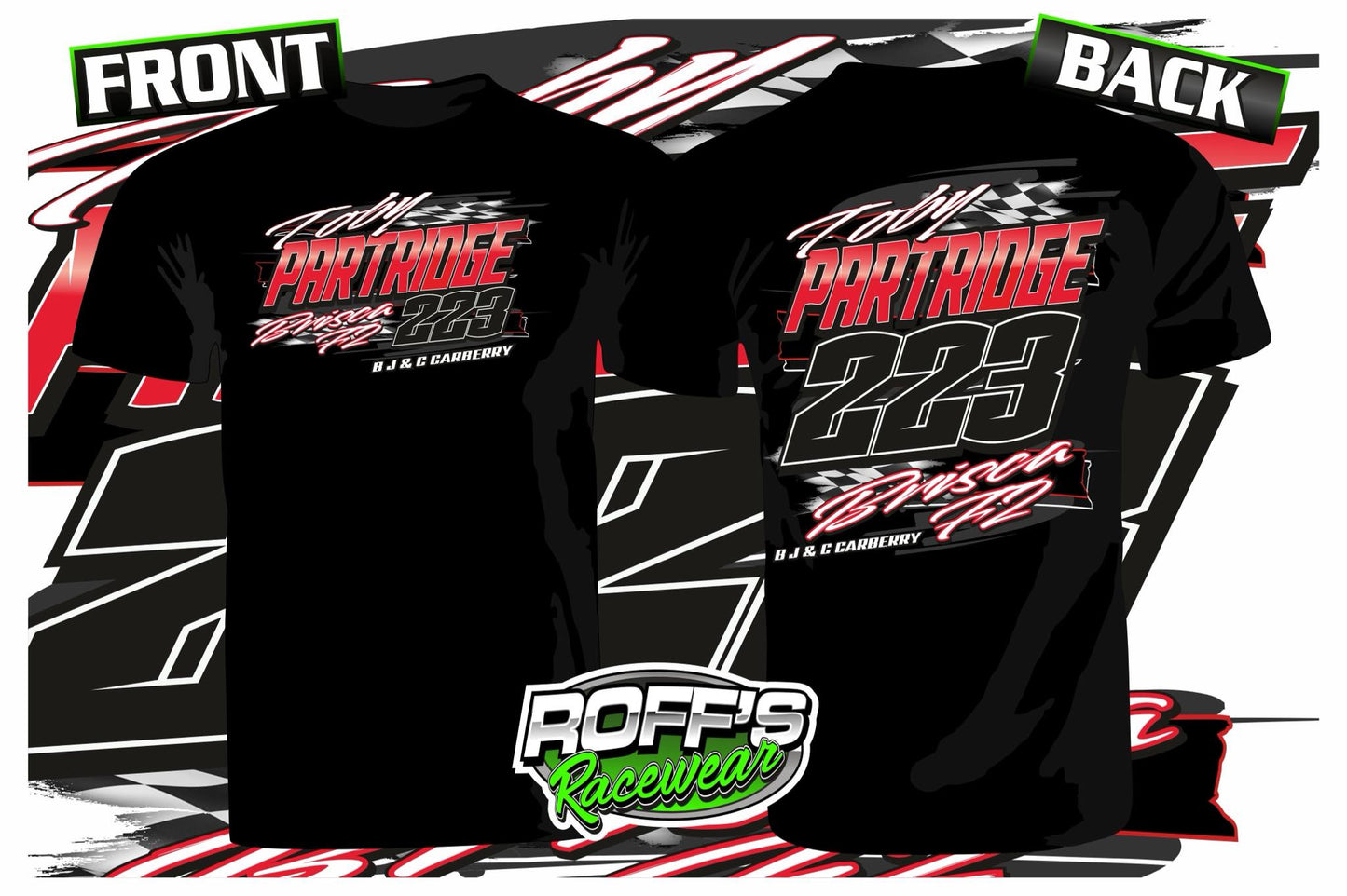 #223 Toby Partridge Adult T-Shirts