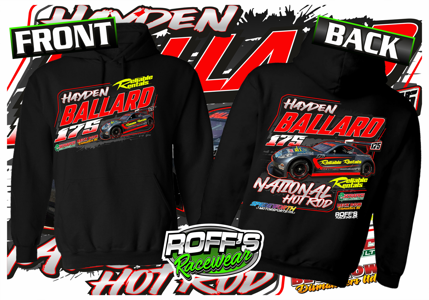 #175 Hayden Ballard Adult Hoodies