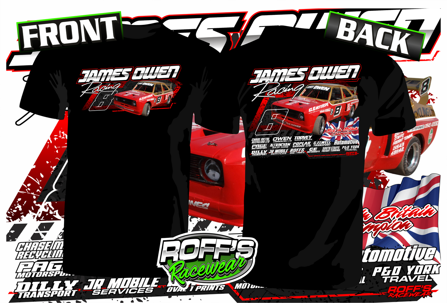 #8 James Owen Adult T-Shirts