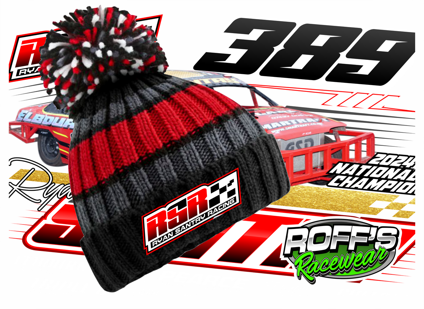 #389 Ryan Santry Hats (Embroidery)