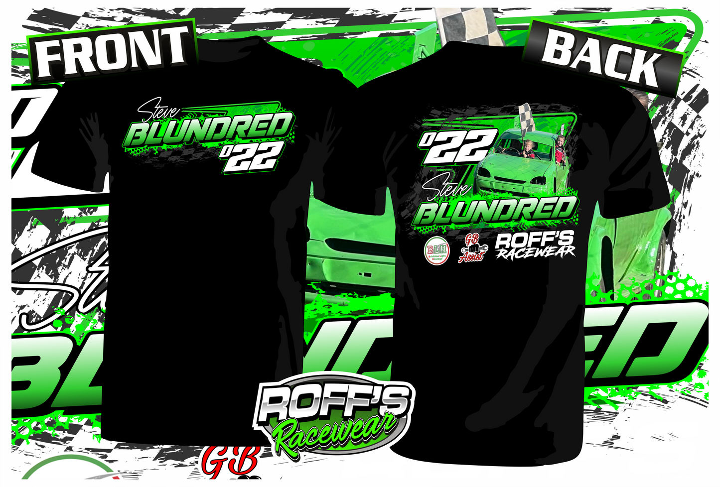#022 Steve Blundred Kids T-Shirts