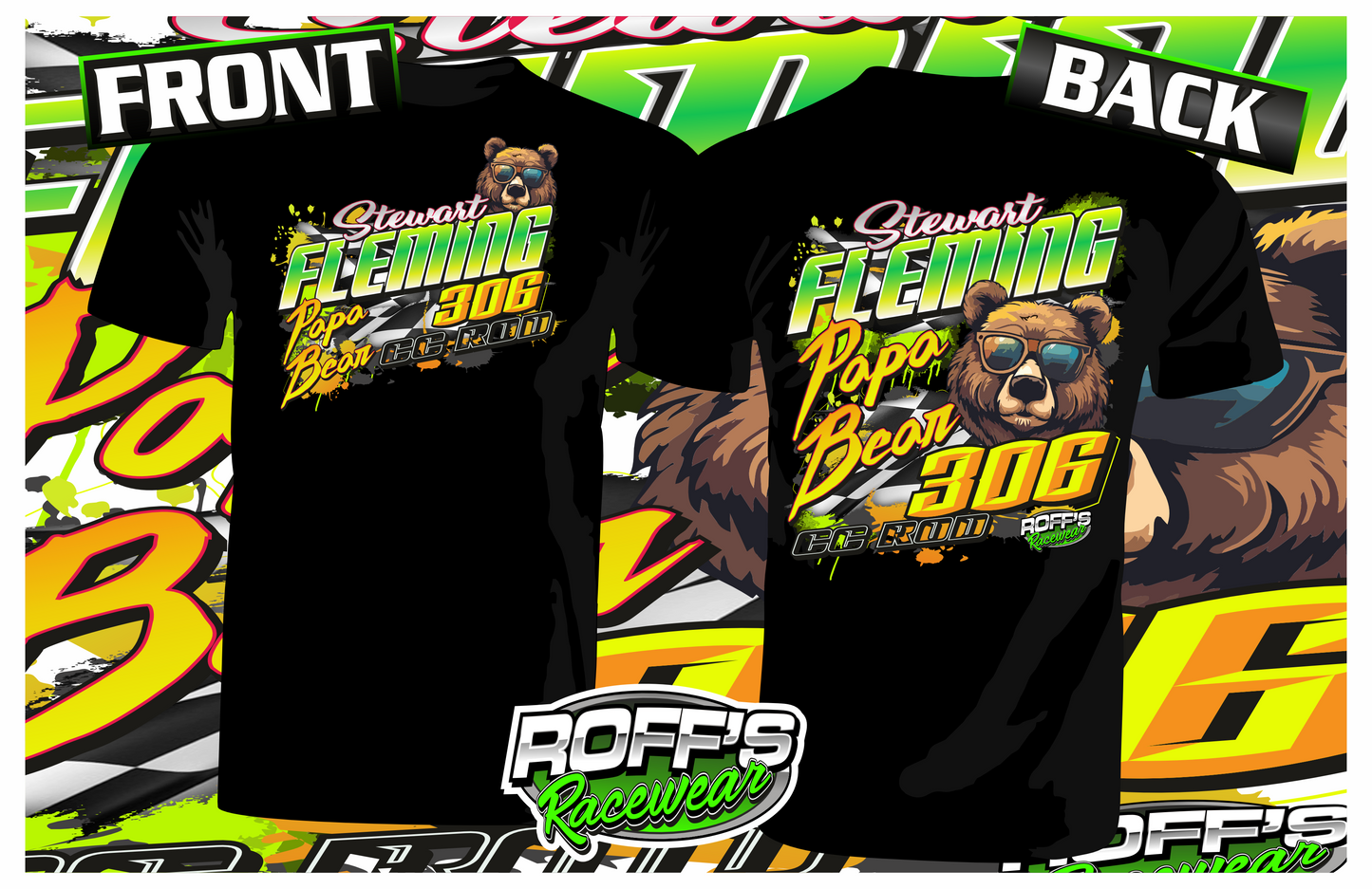 #306 Stewart Fleming Adult T-Shirts