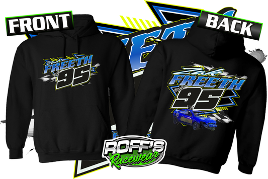 #95 Zak Freeth Adult Hoodies