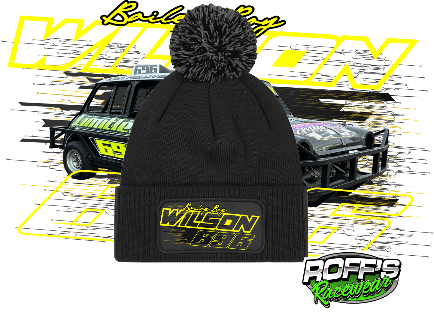 #696 Bailey Boy Wilson Bobble Hat
