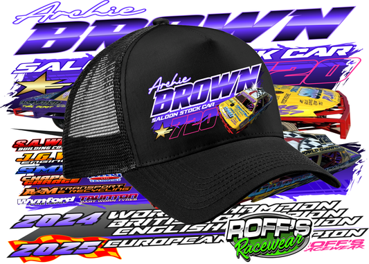 #720 Archie Brown Cap (Print)