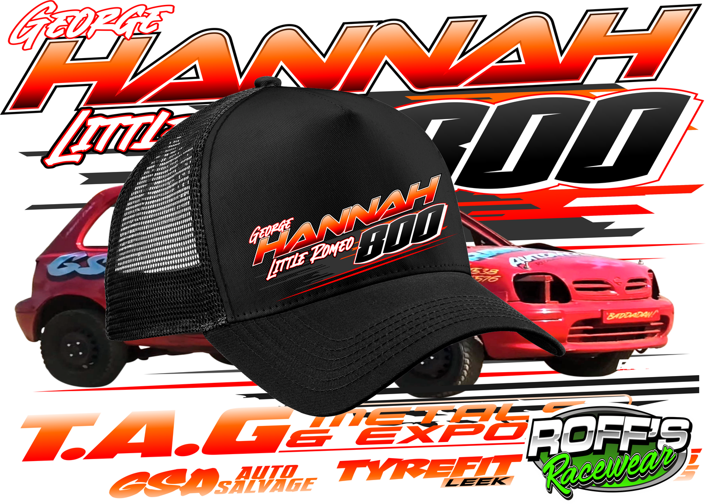 #800 George "Little Romeo" Hannah Cap