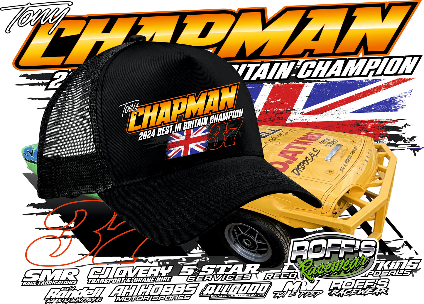 #37 Tony Chapman Cap