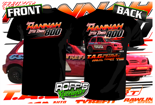 #800 George "Little Romeo" Hannah Adult T-Shirts