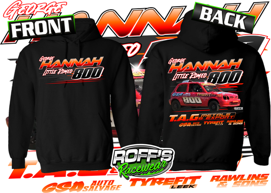 #800 George "Little Romeo" Hannah Adult Hoodies