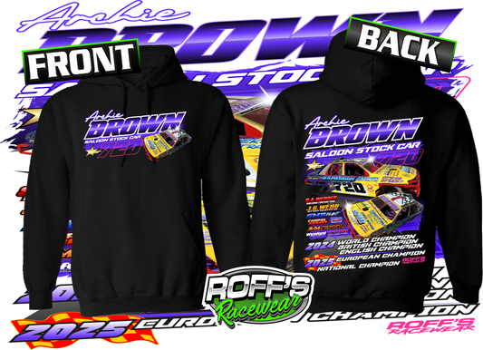 #720 Archie Brown Adult Hoodies (Print)