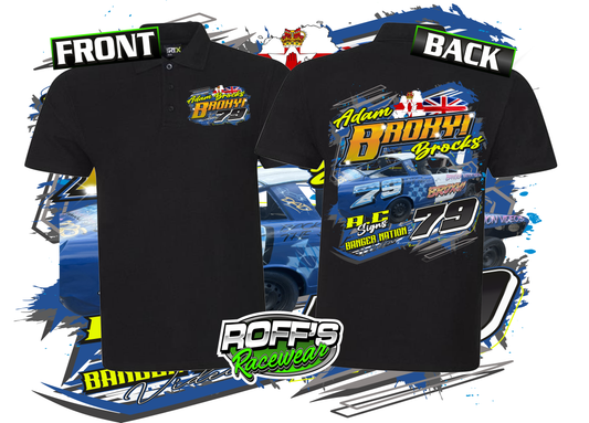 #79 Adam "Broxy" Brocks Adult Polos