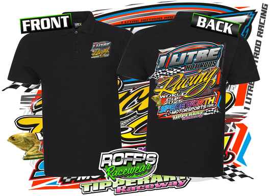 1 Litre Hot Rods Adult Polos