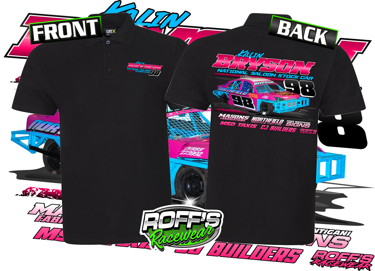#98 Kalin Bryson Kids Polos