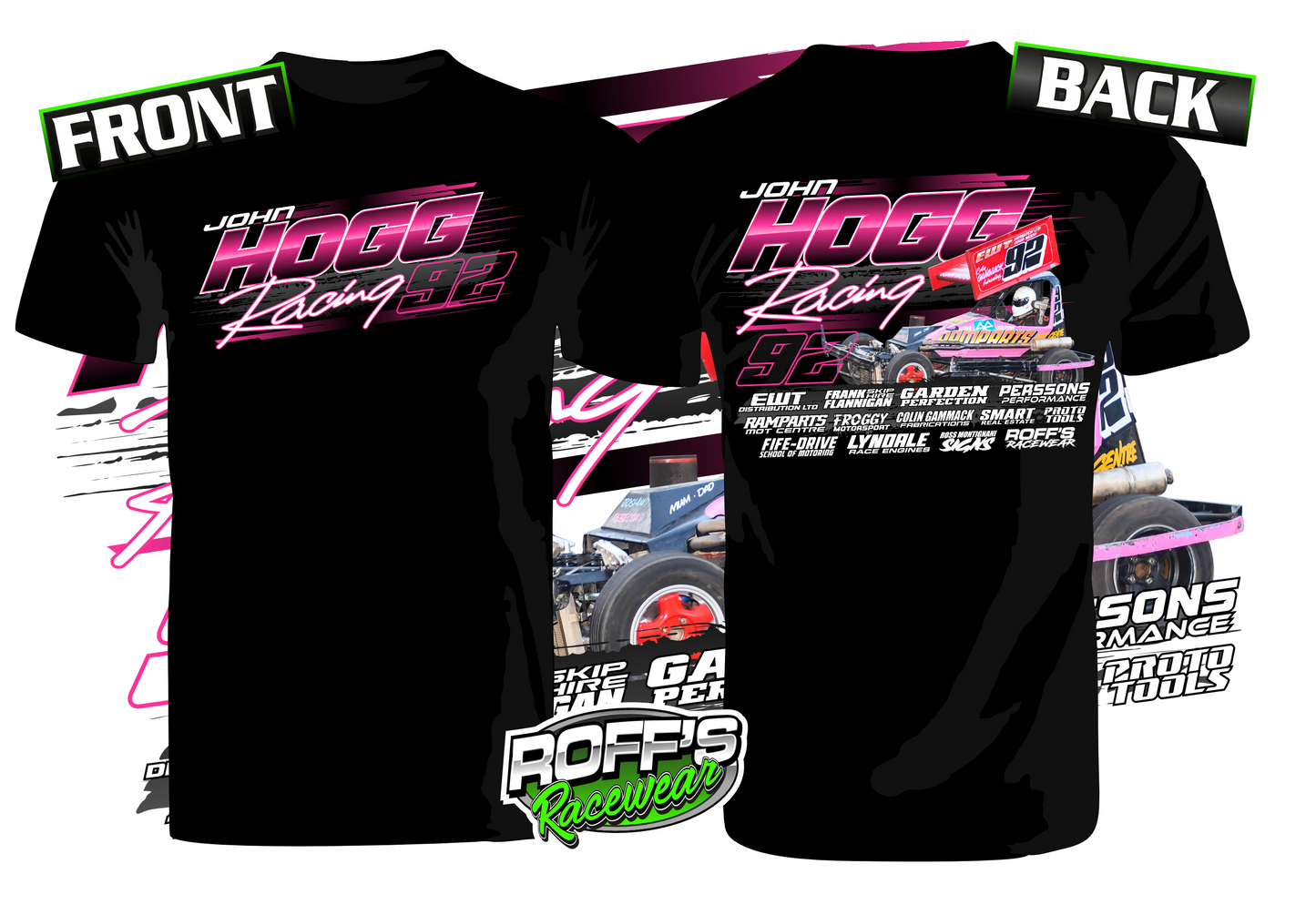 #92 John Hogg Adult T-Shirts