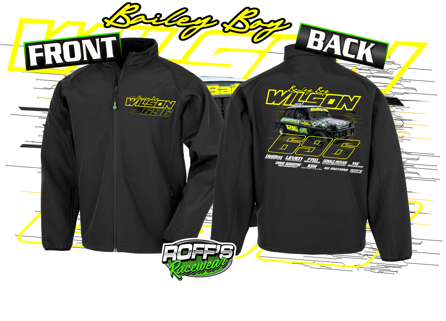 #696 Bailey Boy Wilson Adult Softshell Jacket