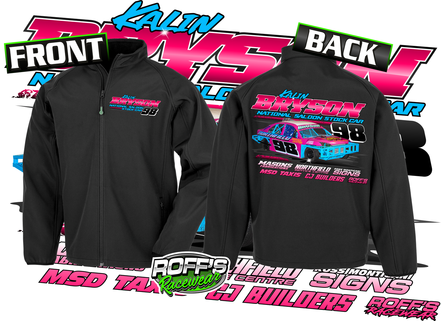 #98 Kalin Bryson Adult Softshell Jacket