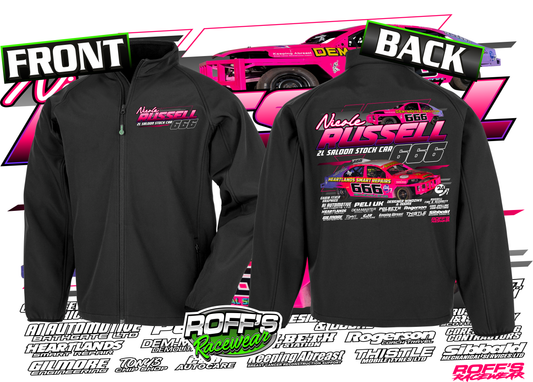 #666 Nicole Russell Adult Softshell Jacekt