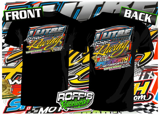 1 Litre Hot Rods Adult T-Shirts