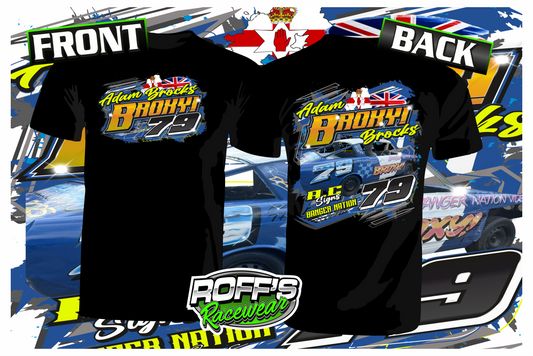 #79 Adam "Broxy" Brocks Adult T-Shirts
