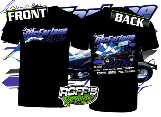 #202 Lewis McFarlane Adult T-Shirts