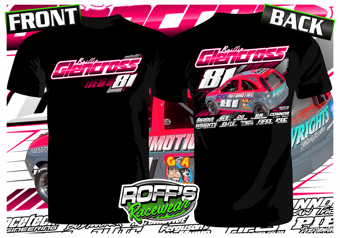 #81 Baillie Glencross Kids T-Shirt