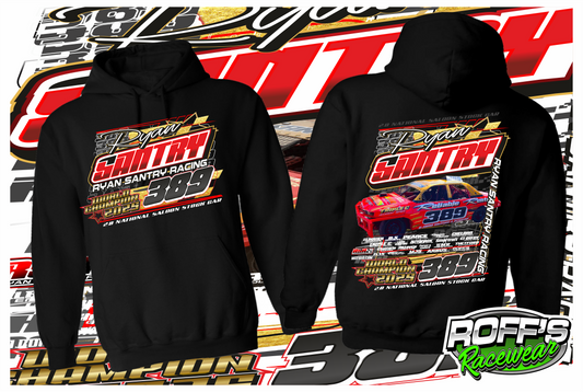 #389 Ryan Santry Adult Hoodie