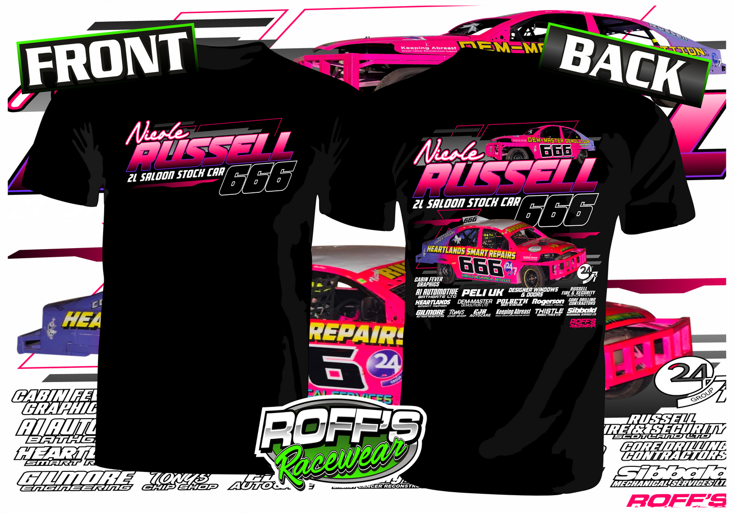 #666 Nicole Russell Adult T-Shirt