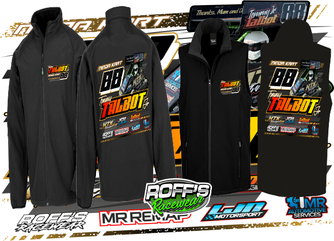 #88 Tommy Talbot Jnr Adult Softshell / Bodywarmer