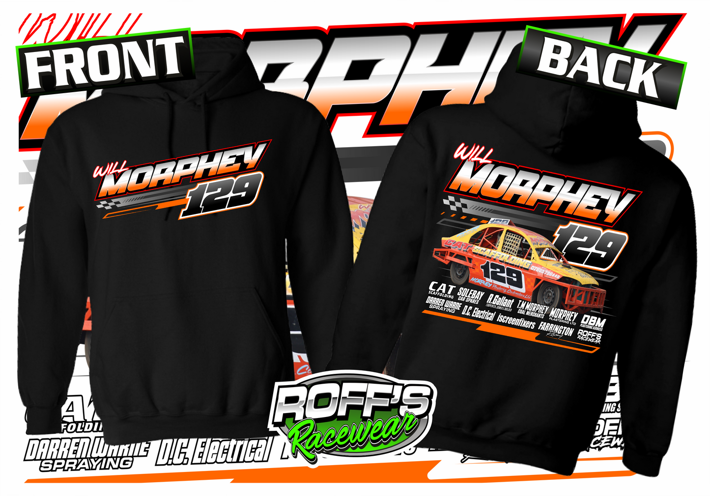 #129 Will Morphey Adult Hoodies